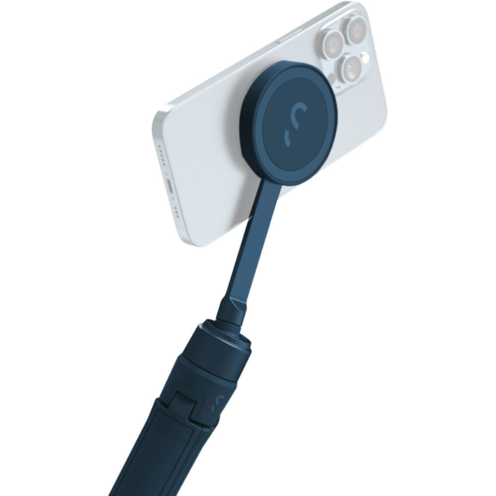 ShiftCam SnapPod (Azul Abismo) - Soporte de Trípode Compatible con MagSafe para iPhone 12 y Posterio