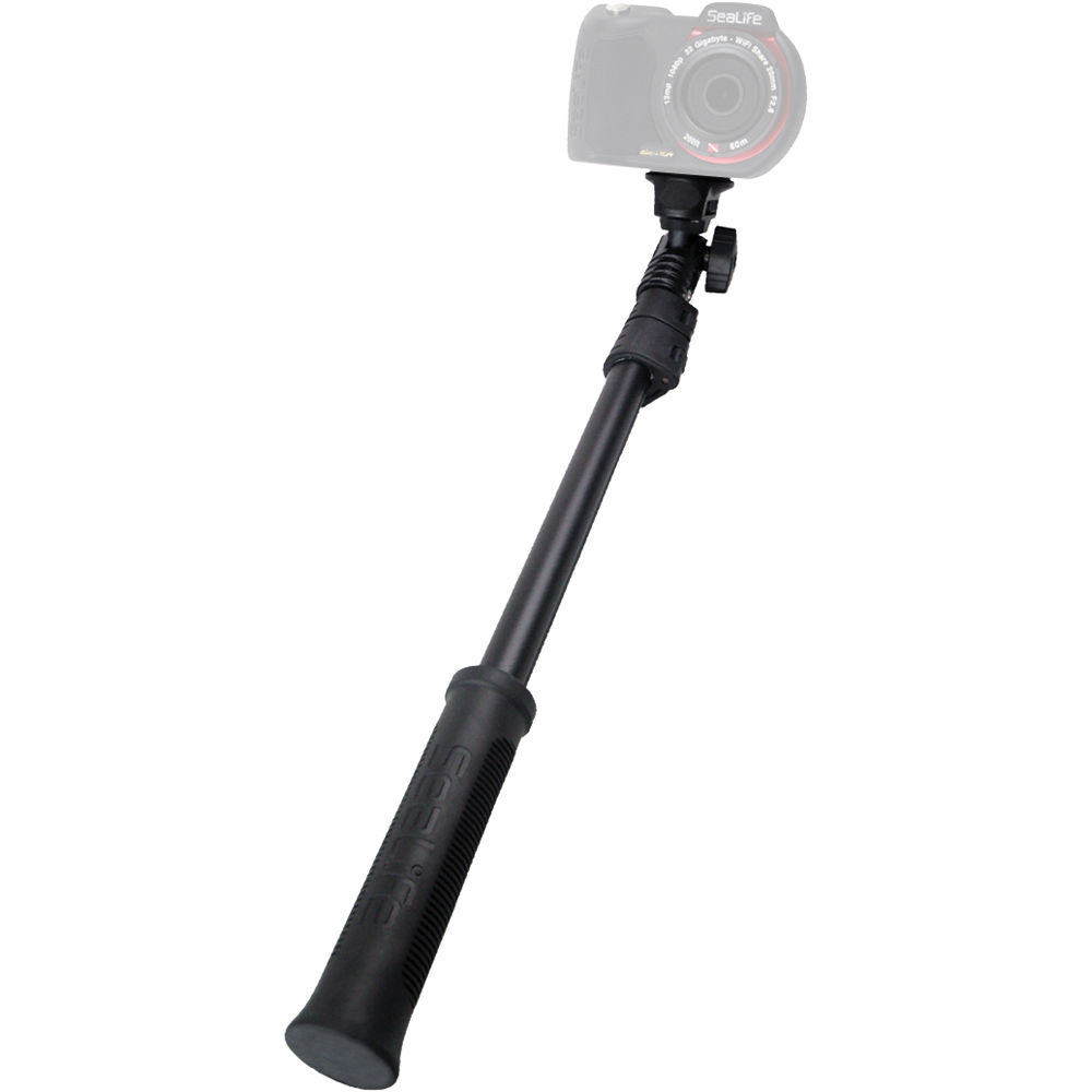 SeaLife AquaPod Mini Monopod Submarino con Adaptador GoPro - Capacidad de Carga 7.7 lb, Altura Máxim