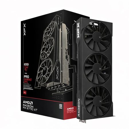 Xfx Radeon Rx 9070 Xt 16Gb 256-Bit, Tarjeta Gráfica Overclockeada En Color Negro RX-97TSWF3B9
