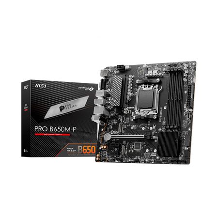 Placa Base Msi Pro B650M-P D5 Matx, Compatible Am5, Ideal Para Pc De Alto Rendimiento PRO B650M-P