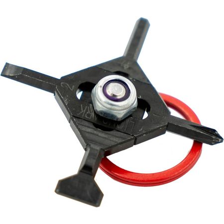 Lions Ark DST Herramienta Múltiple Modular Combinada (Negra) - Incluye Cabezas Planas y Phillips, Ll 1808849-REG