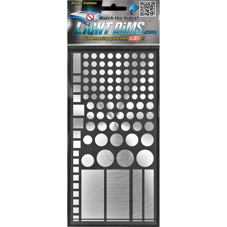 LightDims Edición Plata: Atenuador de LED para Productos Apple y Más, Dims 80-90% en Color Plata / A 855917-REG