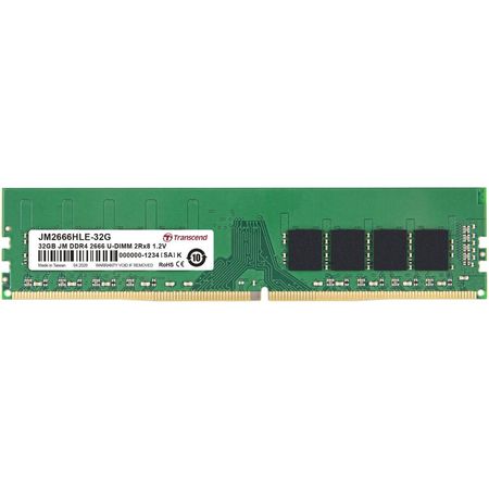 Transcend 32GB DDR4 2666 MHz DIMM (1 x 32GB) 1569809-REG