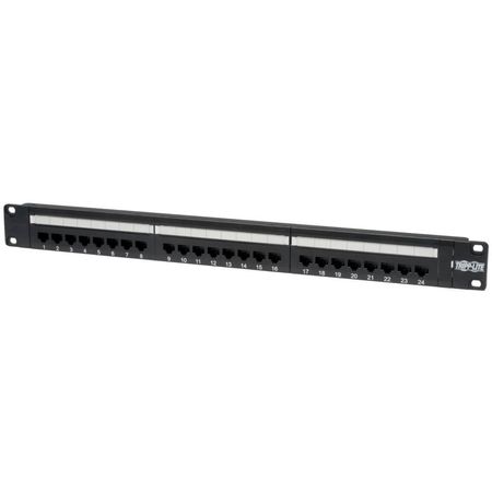Tripp Lite 24-Port Cat 6 / Cat 5 110 Rackmount Patch Panel 856215-REG