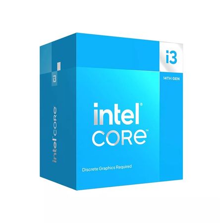 Procesador Intel Core I3-14100F 3.50 Ghz, 4.70 Ghz Turbo, Lga1700, 12Mb Caché, 58W Tdp BX8071514100F