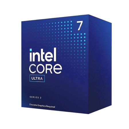 Procesador Intel Core Ultra 7 265F, 2.40/5.30Ghz, 30Mb Smart Cache, Lga1851, Alto Rendimiento BX80768265F