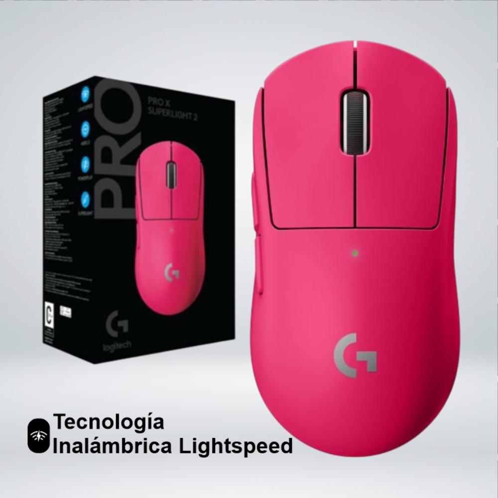 MOUSE GAMER G PRO X SUPERLIGHT 2 G HUB 32KDPI 5 BOTONES SENSOR HERO 2
