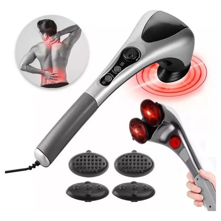 Masajeador Corporal Con Doble Cabezal Infrarrojo