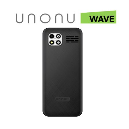 CELULAR BASICO UNONU WAVE BAR 2G DUAL SIM -NEGRO