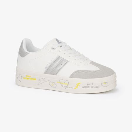 Zapatillas Urbanas Mujer ARIANA 7052-25Q2 BLANCO/PLATA 39