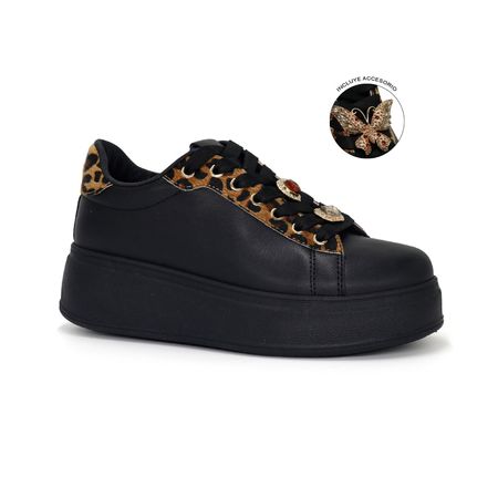 Zapatillas Urbanas Mujer ARIANA ZJY01-25Q2 NEGRO 37