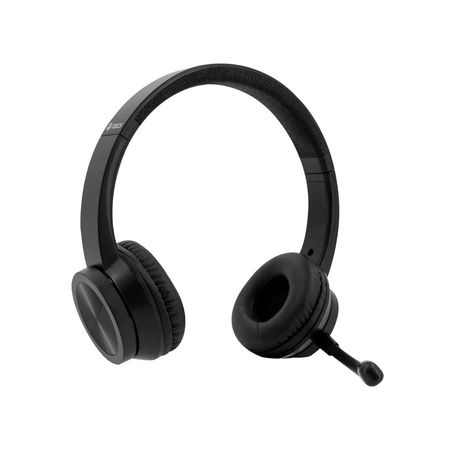 Audífonos Teros Te-8037N, Headset Estéreo Inalámbrico, Color Negro, Sonido Envolvente Y Comodidad. TE8037N