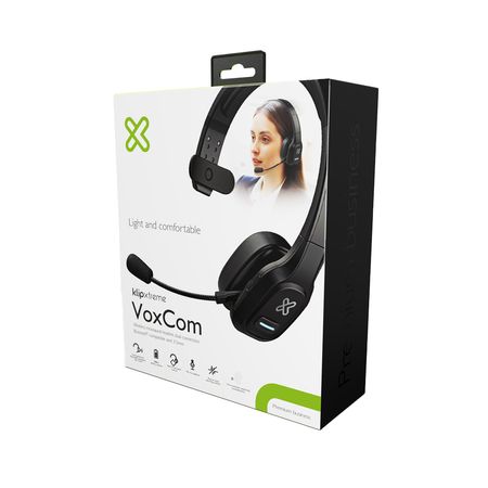 Klip Xtreme Kch-750 Auriculares Inalámbricos Mono Para Conferencias Y Audio En Casa, Conexión Dual KCH-750