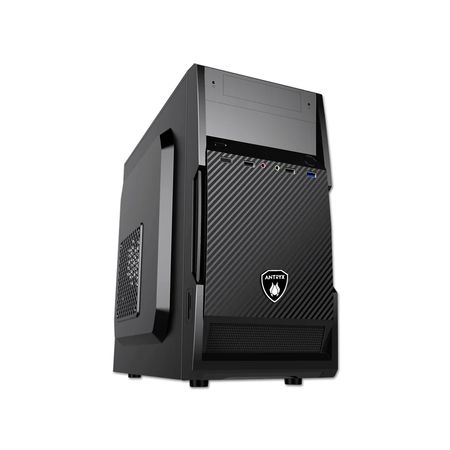 Caja Mid Tower Antryx Elegant 570M Con Fuente 350W - Diseño Moderno Y Amplia Compatibilidad AC-E570M-350CP