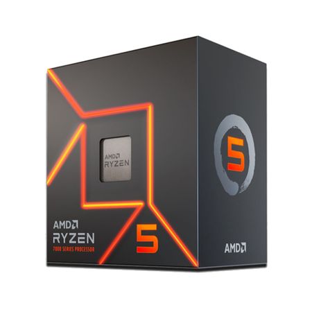 Procesador Amd Ryzen 5 7600 Am5 3.8Ghz 6 Núcleos Con Gráficos Radeon Y Ventilador Incluido 100-100001015BOX