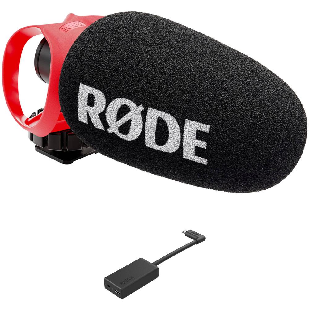 RODE VideoMicro II - Micrófono Shotgun Ultracompacto para Cámara con Adaptador GoPro, Ideal para Cre