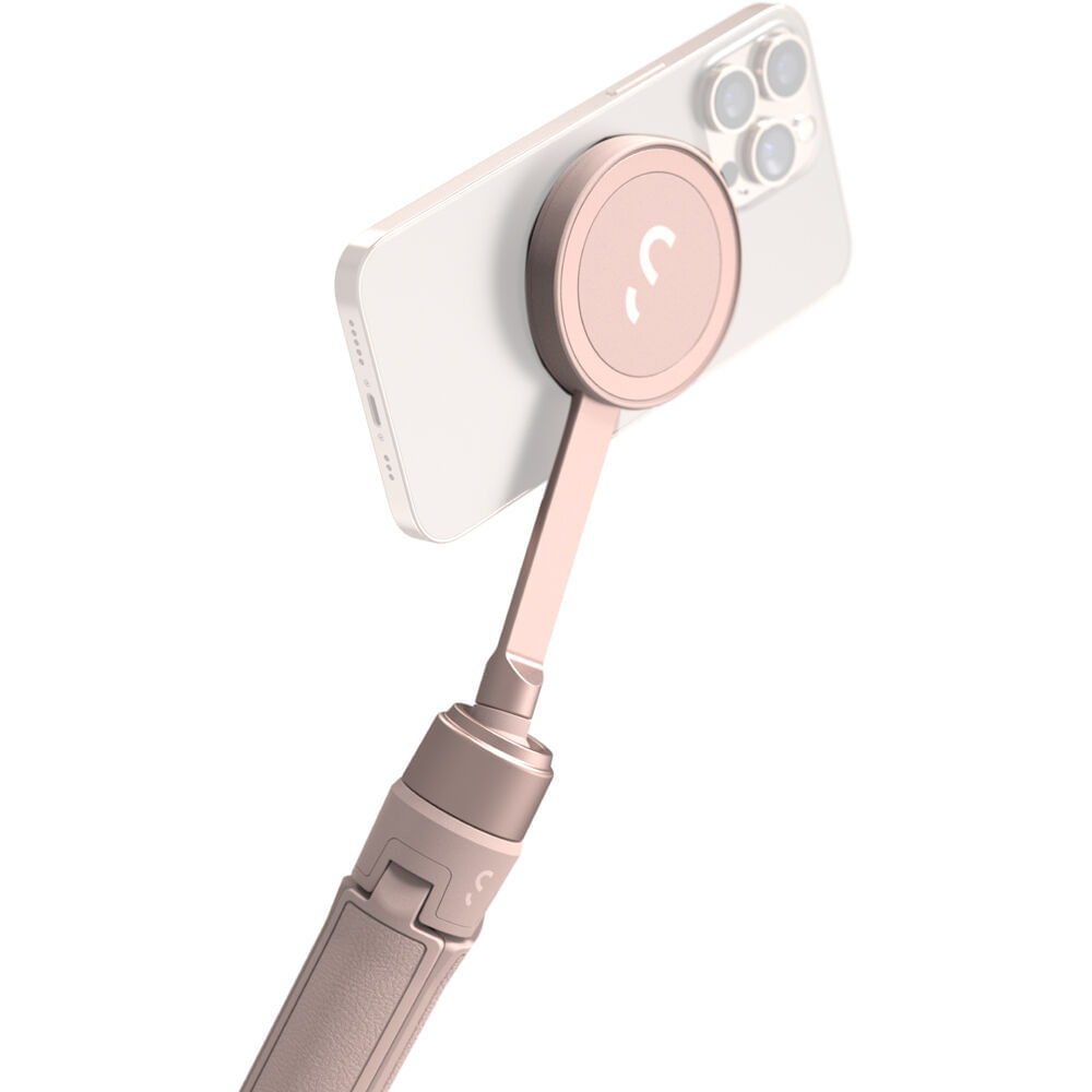 ShiftCam SnapPod (Chalk Pink) - Soporte de Trípode Compatible con MagSafe para iPhone 12 y Posterior