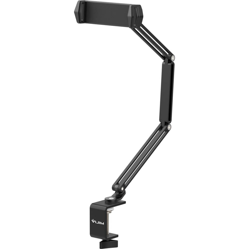Soporte para Teléfono/Tableta VIJIM con Brazo Ajustable de 4 Juntas y C-Clamp para Dispositivos de 5