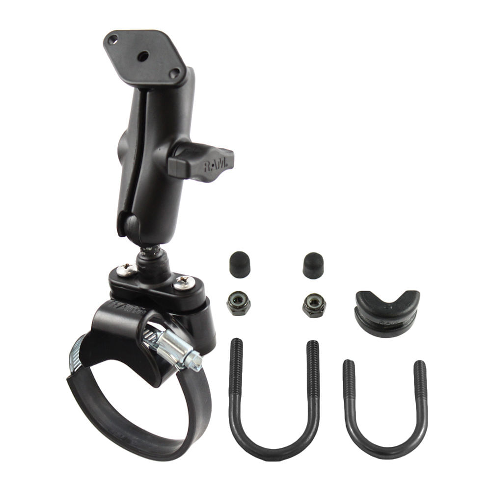 Soporte RAM MOUNTS con Correa/Manillar/Riel/Muelle Doble para UTVs y ATVs - Sistema de Bola y Socket