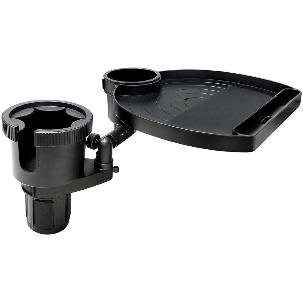 Soporte para Taza ToughTested Tough and Hungry: Portavasos XL, Base Expandible, Bandeja de Comida Re