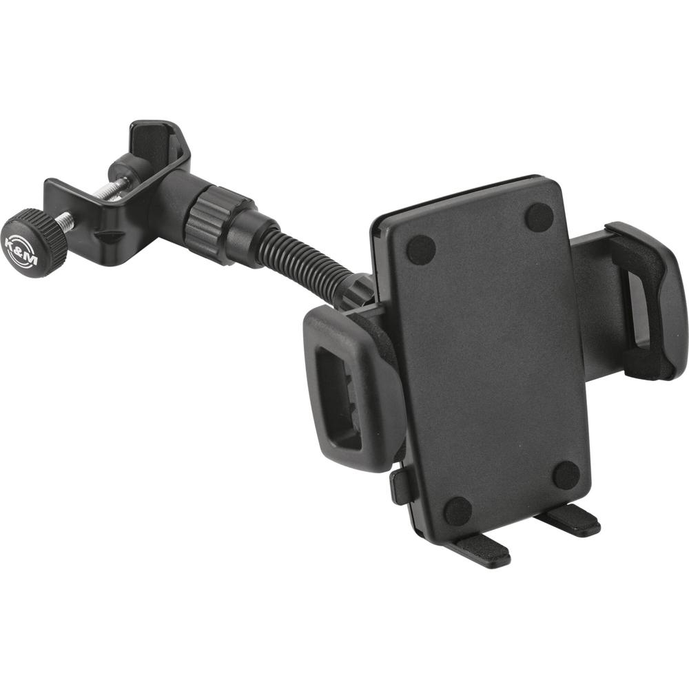 Soporte para Smartphone K&M con Brazo Flexible y Rotación 360°