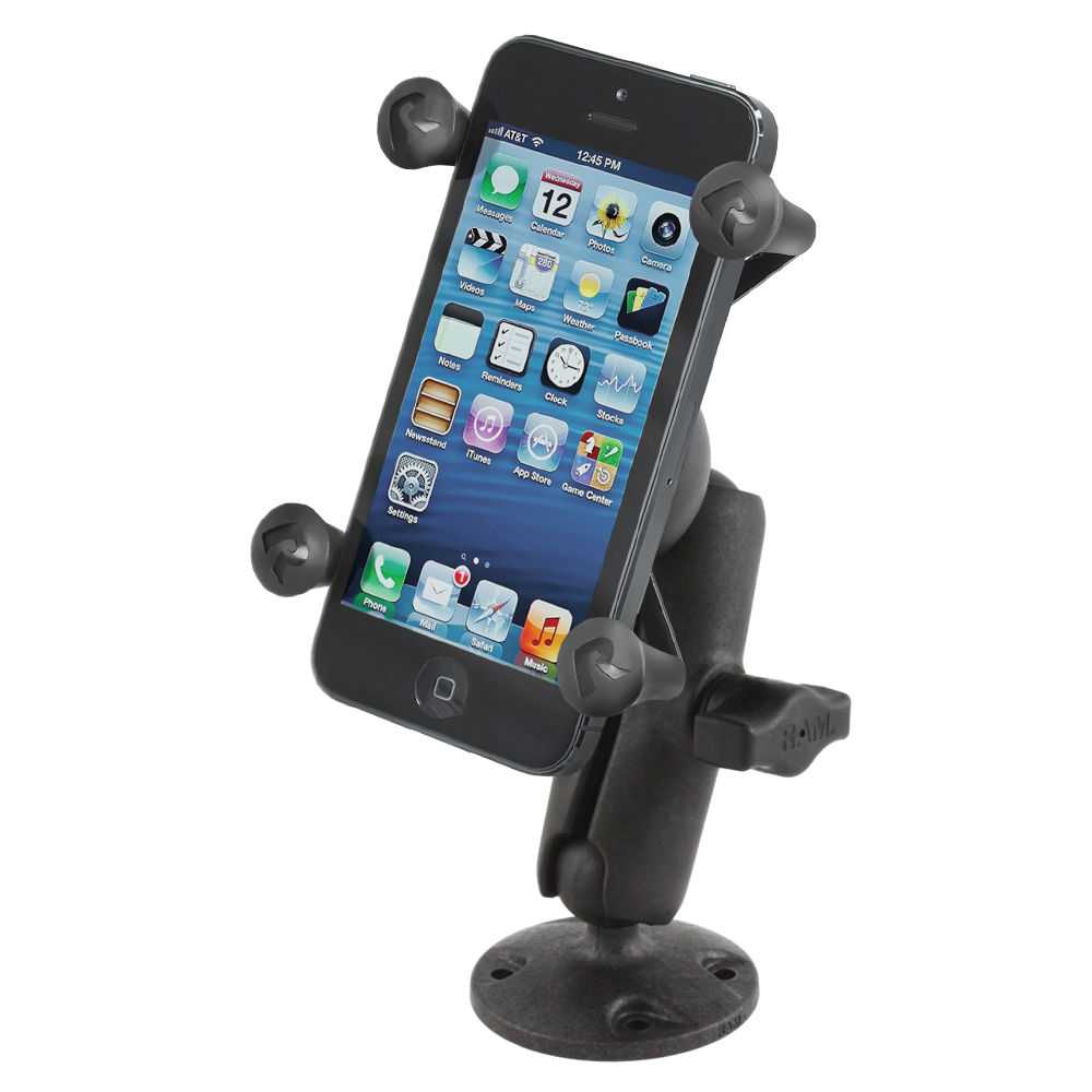 Soporte de Superficie Plana RAM MOUNTS con Soporte Universal X-Grip para Smartphone - Compatible con