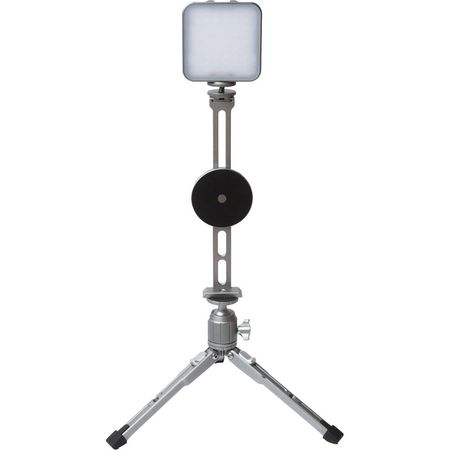 Soporte Magnético para iPhone con Tripode de Mesa y Kit de Luz AuraLED 500 - Compatible con MagSafe, 1711194-REG