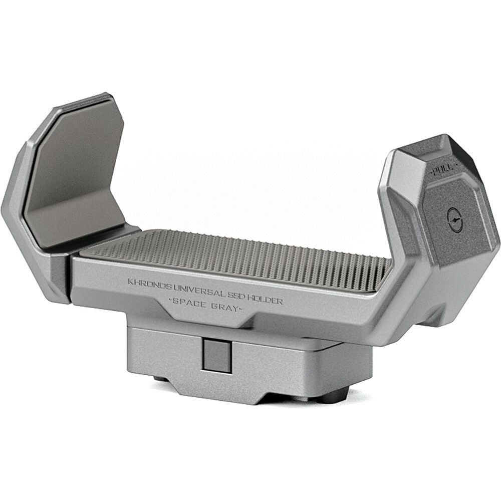 Soporte Universal para SSD Tilta Khronos (Blanco Titanio) - Compatible con iPhone 15 Pro/Pro Max, Mo