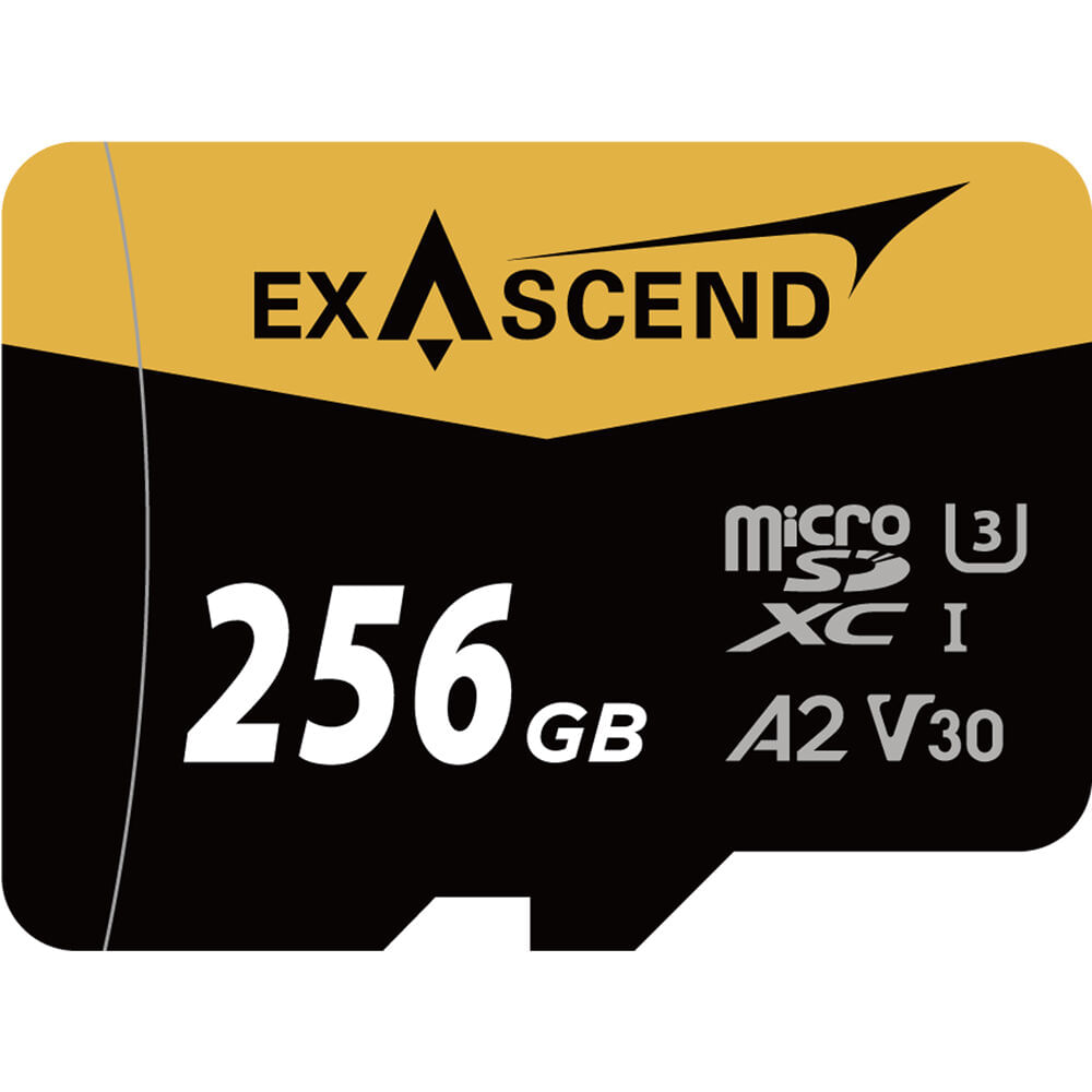 Tarjeta de Memoria Exascend 256GB Catalyst UHS-I microSDXC - A2, V30, U3, 175 MB/s Lectura, 150 MB/s