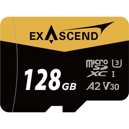 Tarjeta de Memoria Exascend 128GB Catalyst UHS-I microSDXC - A2, V30, U3, 170 MB/s Lectura, 150 MB/s 1721680-REG