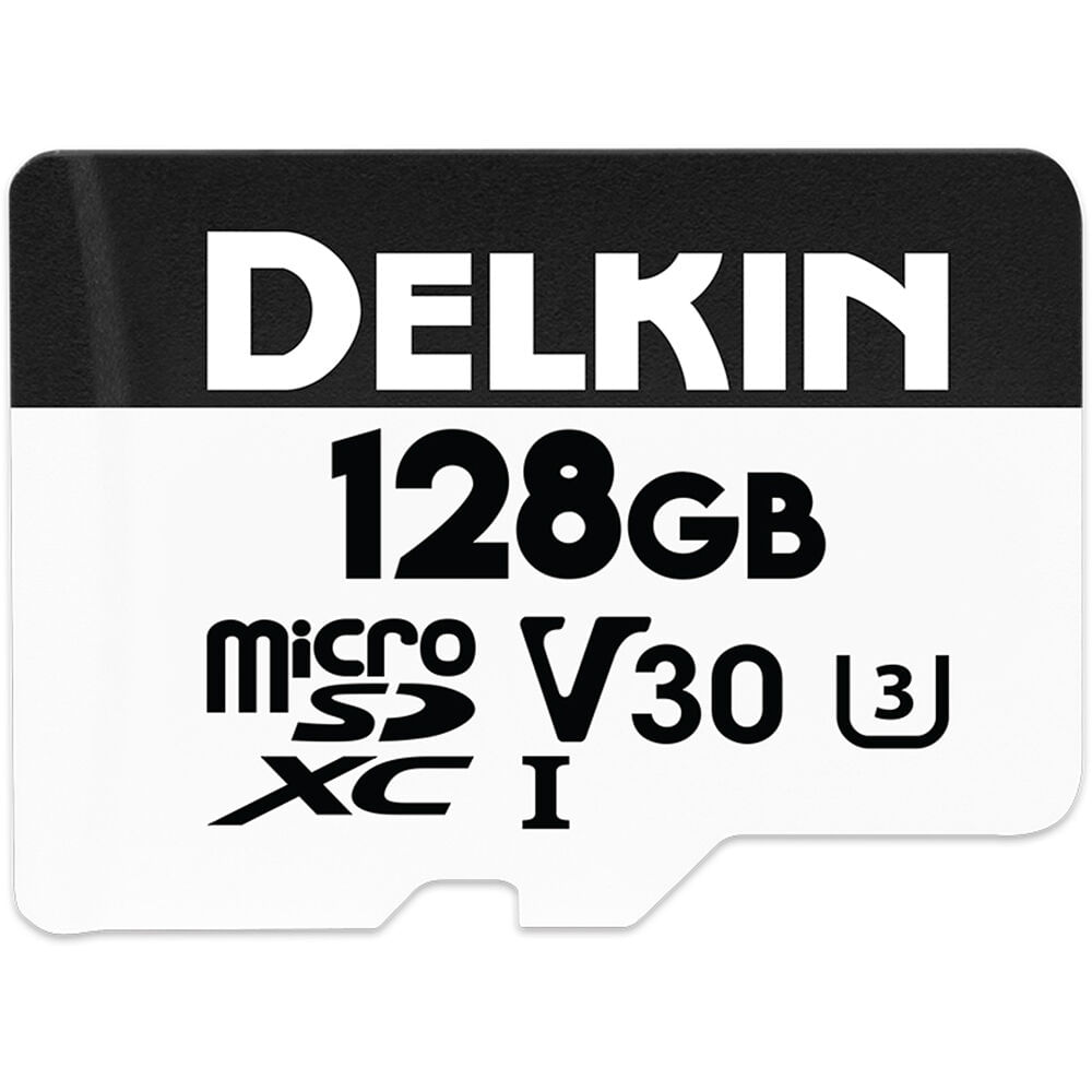 Tarjeta de Memoria Delkin Devices 128GB Hyperspeed UHS-I SDXC con Adaptador SD - Velocidades de Lect