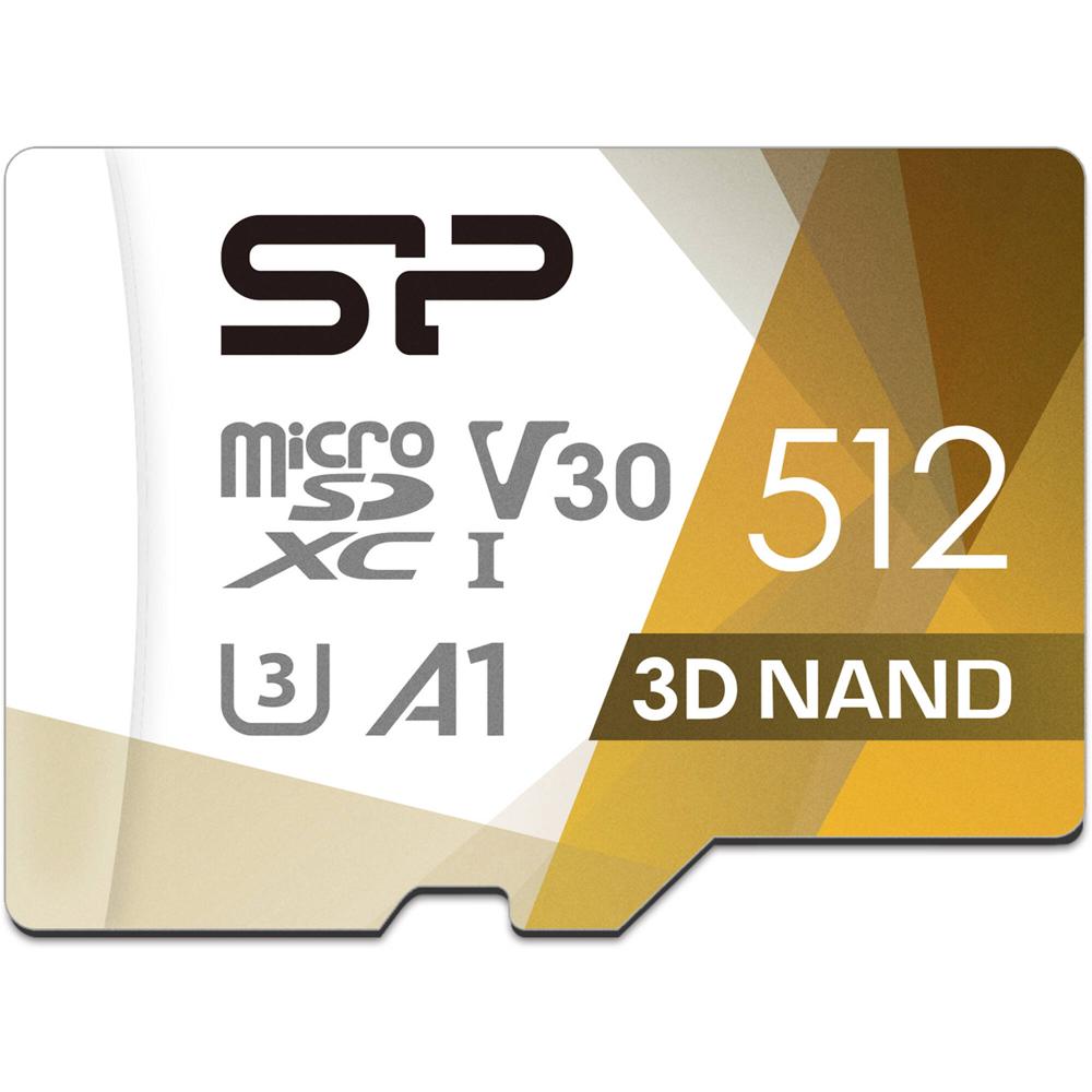 Tarjeta de Memoria microSDXC Silicon Power 512GB Superior Pro UHS-I - 100 MB/s Lectura, 80 MB/s Escr
