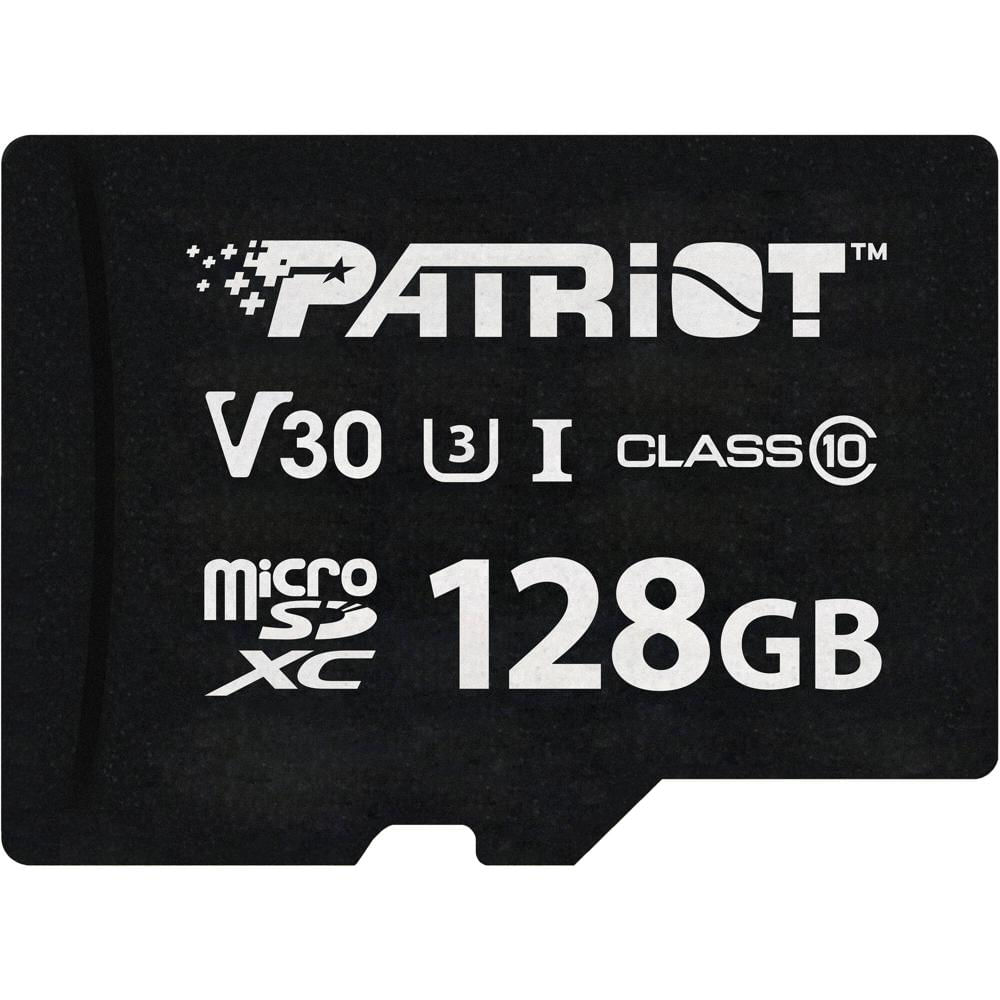 Tarjeta de Memoria Patriot 128GB VX Series UHS-I microSDXC - Capacidad 64GB, Velocidad de Lectura 90