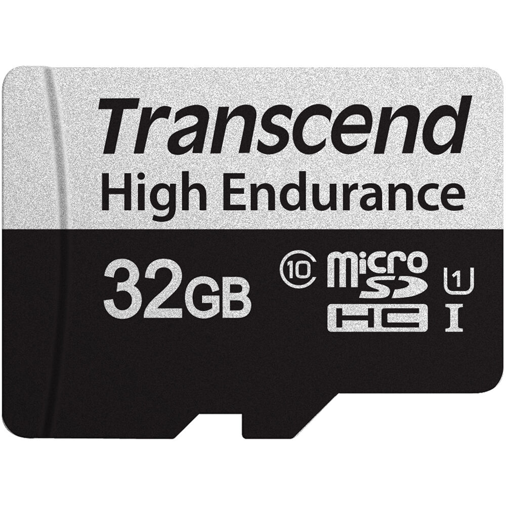 Tarjeta de Memoria microSDHC Transcend 32GB High Endurance 350V UHS-I - 100 MB/s Lectura, 40 MB/s Es