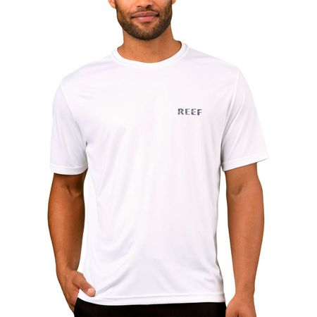 Polo de Verano Para Hombre Reef Original RF-00046-WHI Color Blanco Talla S