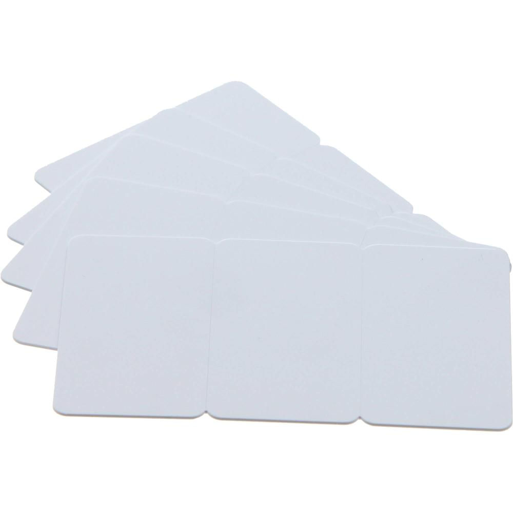 Tarjetas en Blanco Evolis PVC 3TAG para Impresoras de Tarjetas de ID (Paquete de 100, 30 mil, Blanca