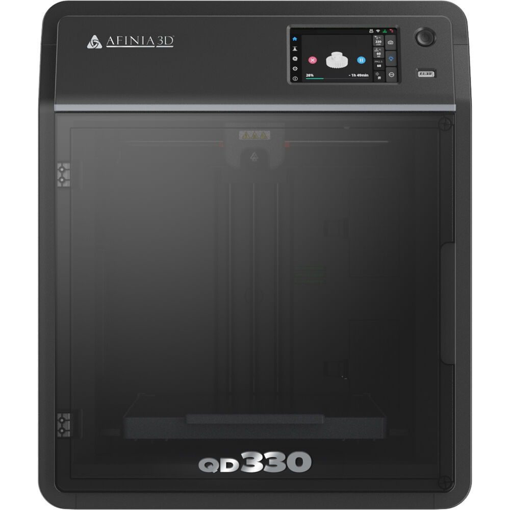Impresora 3D Afinia QD330: Velocidad Máxima de 6000 mm/s, Sistema de Filtración Doble, Pantalla Táct