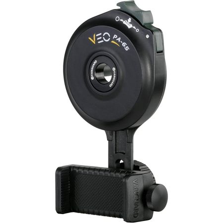 Adaptador Digiscoping Vanguard VEO PA-65 para Smartphone con Control Remoto Bluetooth - Toma Fotos y 1549407-REG