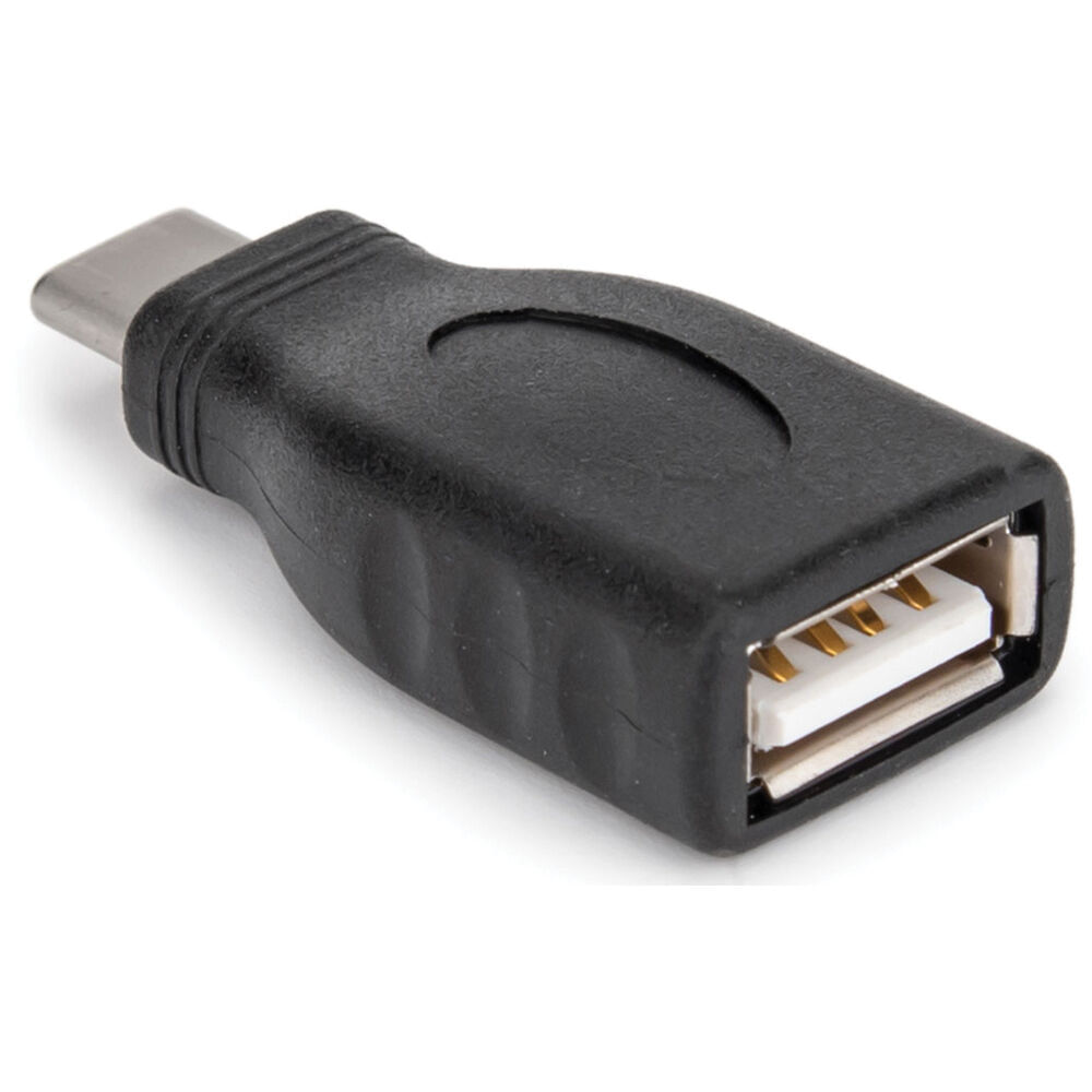 Adaptador Rocstor USB 2.0 Tipo-C Macho a Tipo-A Hembra (Negro) - Conector USB 2.0 (480 Mb/s)
