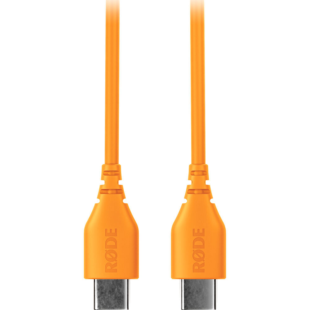 Cable RODE SC22 USB-C a USB-C (Naranja, 11.8"") - Compatible con Dispositivos Rode