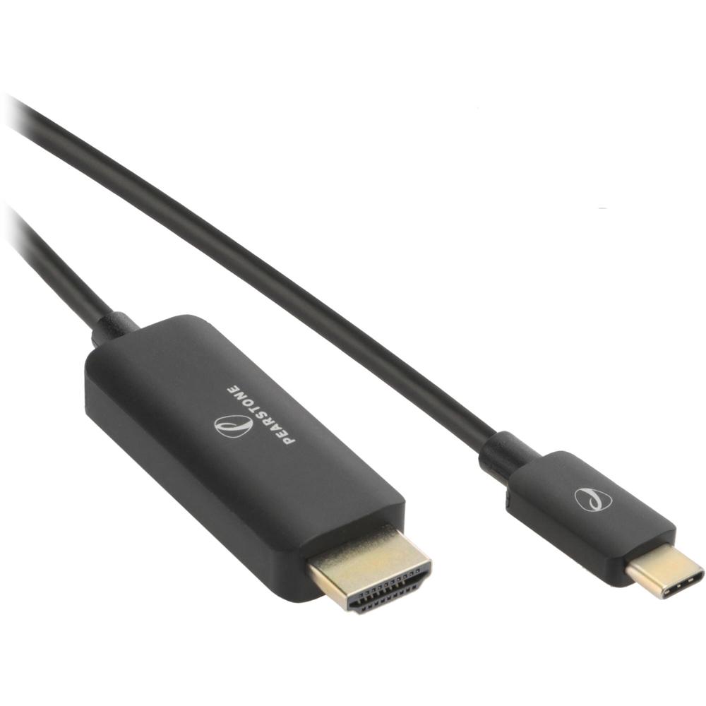 Cable Pearstone USB-C Macho a HDMI Macho 8K (10') - Soporta 8K a 60 Hz, UHD 4K a 120 Hz, HDR10+, Dol