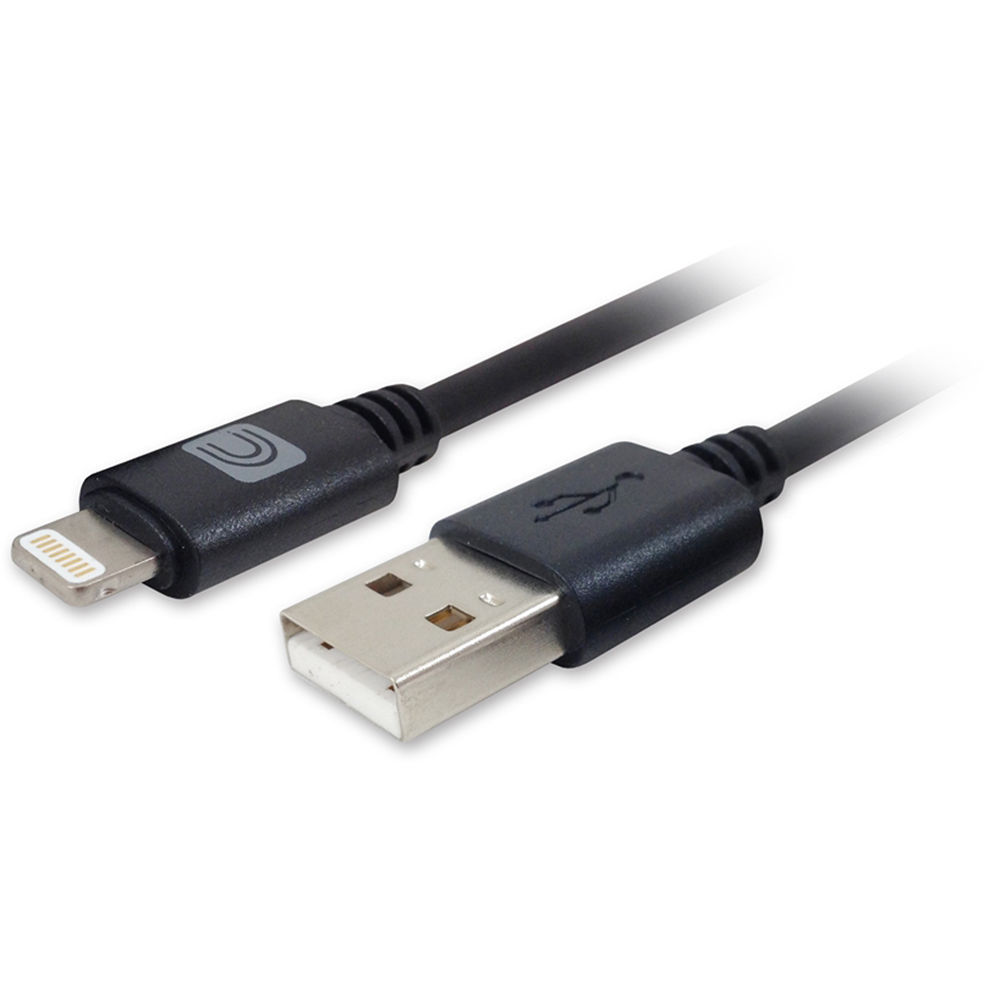 Cable Pro AV/IT Lightning Macho a USB Tipo-A (10', Negro) - Compatible con Dispositivos Lightning, C