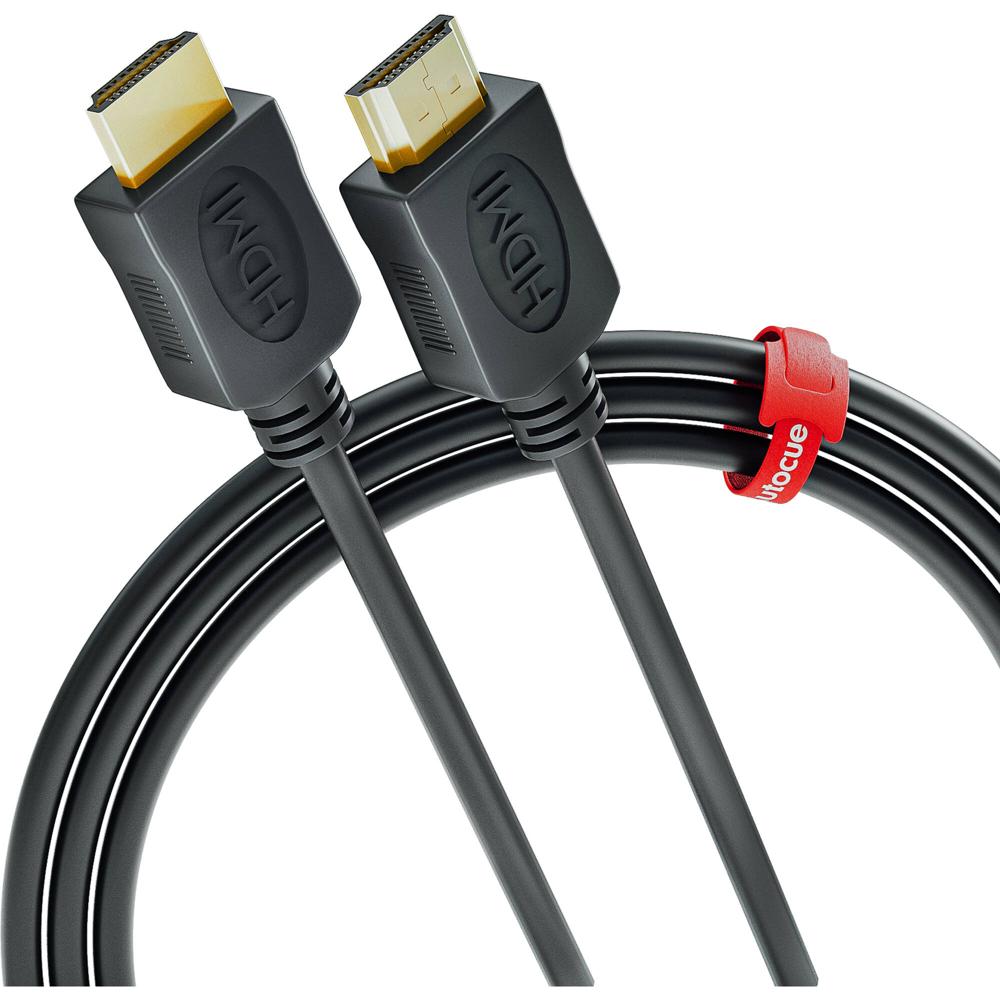 Cable HDMI a HDMI para Teleprompters (6.6') - Conectores Chapados en Oro, Cable Blindado, Longitud T