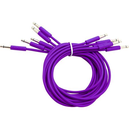 Cables de Parche Cre8audio Nazca Noodles Estilo Eurorack (Violeta Muy Intenso, Paquete de 5, 3.3') - 1700511-REG