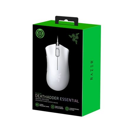 Mouse Razer Deathadder Essential 6400 Dpi Mecánico Blanco - Precisión 1751588780787_DELETED_10-11-2025_09-30-27