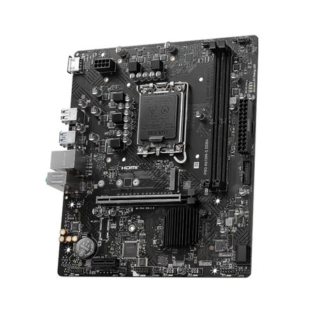 Placa Base Msi Pro H610M-S Ddr4, Chipset Intel H610, Lga1700, Formato Matx, Ideal Para Pcs Compacta PRO H610M-S DDR4