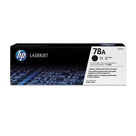 Toner Hp 78A Negro Original, 2100 Páginas De Rendimiento, Ideal Para Impresoras Hp CE278A