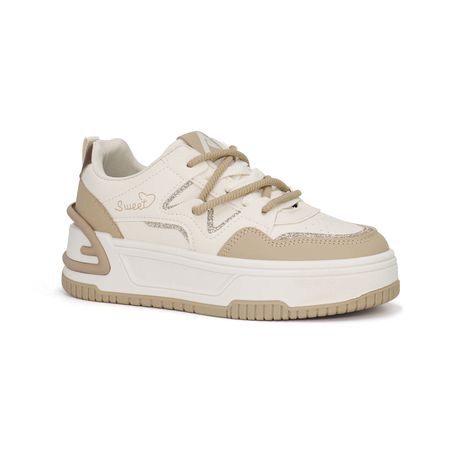Zapatillas Urbanas Mujer Ariana 0102-25Q2 BEIGE 38