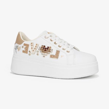 Zapatillas Urbanas Mujer Ariana ZJY04-25Q2 BLANCO/ORO 37