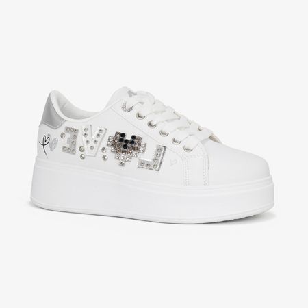 Zapatillas Urbanas Mujer Ariana ZJY04-25Q2 BLANCO/PLATA 36